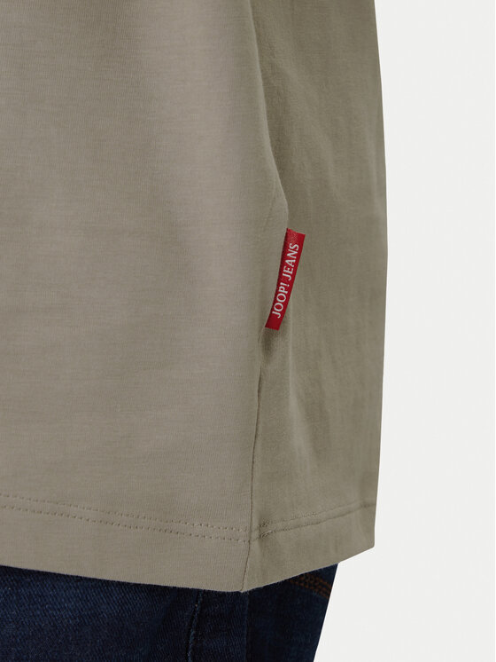 JOOP! Jeans JOOP! Jeans Тишърт 32Alphis 10011152 30045926 Бежов Modern Fit