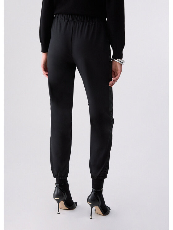 Liu Jo Liu Jo Pantaloni di tessuto TF6267T700A22222 Nero Regular Fit