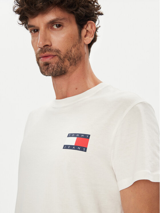 Tommy Jeans Tommy Jeans 2er-Set T-Shirts Ess Flag DM0DM22143 Bunt Slim Fit