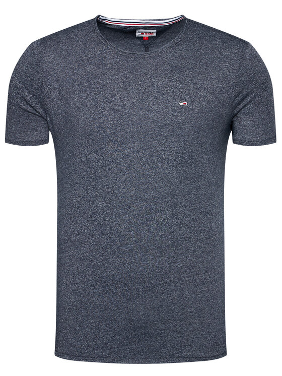 Tommy Jeans Tommy Jeans T-Shirt Jaspe DM0DM09586 Szary Slim Fit