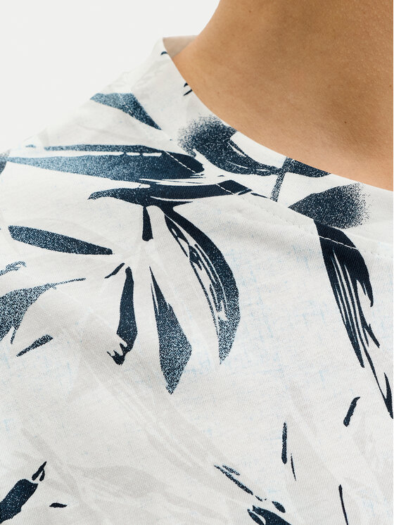 Jack & Jones Jack & Jones Тишърт Honolulu 12288089 Бял Regular Fit