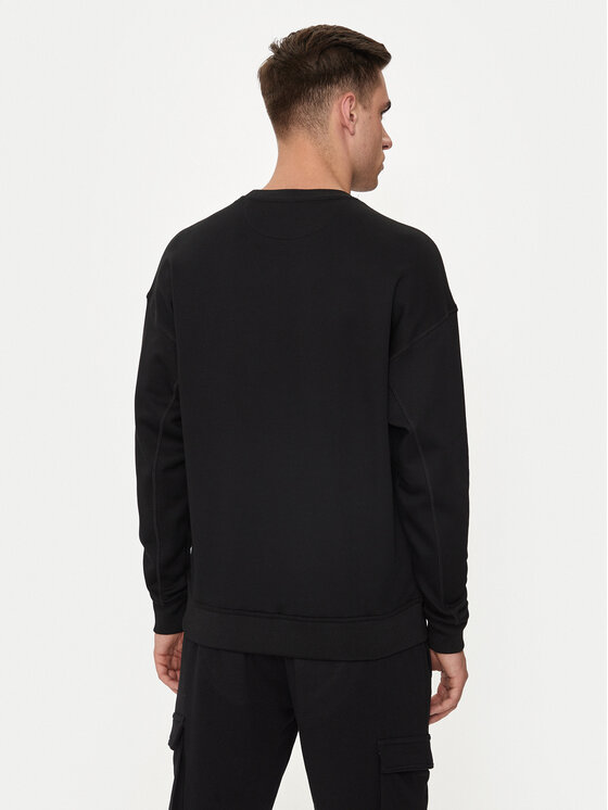 Guess Guess Sweatshirt Sheen Z4YQ06 KC3D2 Schwarz Regular Fit