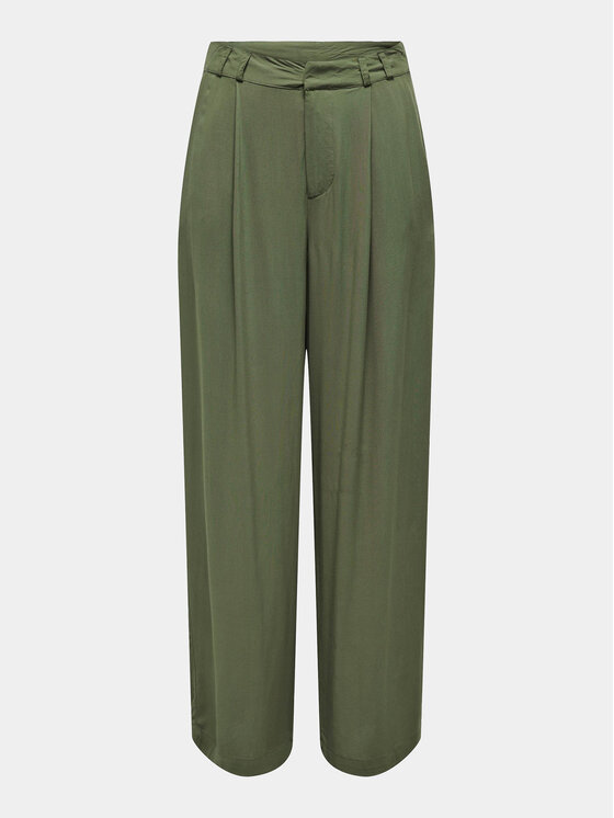 ONLY ONLY Stoffhose Nova 15306567 Grün Regular Fit