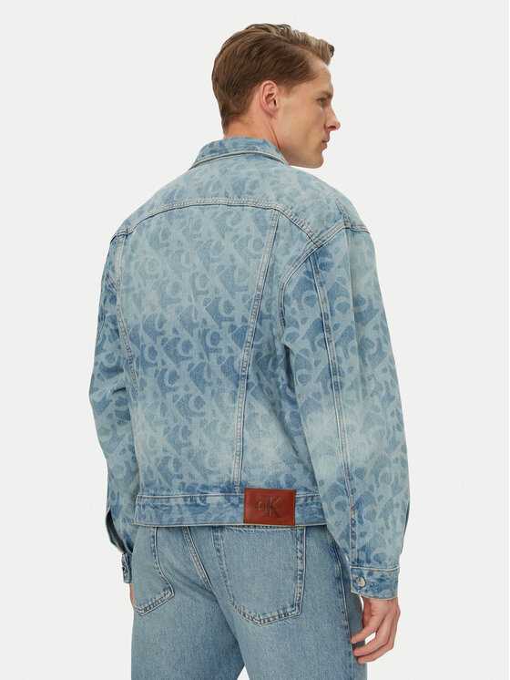 Calvin Klein Jeans Calvin Klein Jeans Traper jakna LV04RG764G Plava Regular Fit