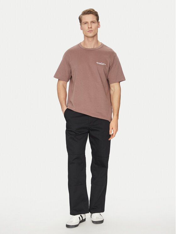 Jack&Jones Jack&Jones Majica Boston 12272968 Rjava Relaxed Fit
