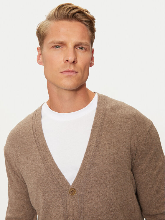 Sisley Sisley Kardigāns 1041S600M Bēšs Regular Fit