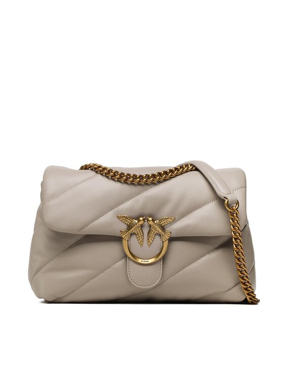 PINKO PINKO Rankinė Love Classic Puff Cl PE 23 PLTT 100038 A0F2 Pilka