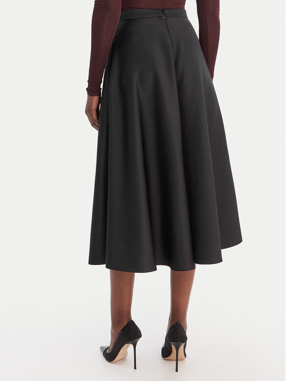 Elisabetta Franchi Elisabetta Franchi Fustă midi GO-156-61E2-V320 Negru Regular Fit