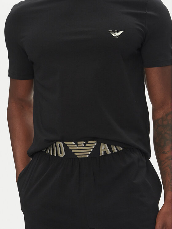 Emporio Armani Underwear Emporio Armani Underwear Піжама EM000400 AF10772 UC001 Чорний Regular Fit