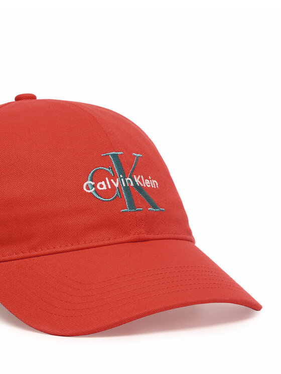 Calvin Klein Calvin Klein Nokamüts Monologo Embroidery Baseball Cap LV04G5004G Oranž
