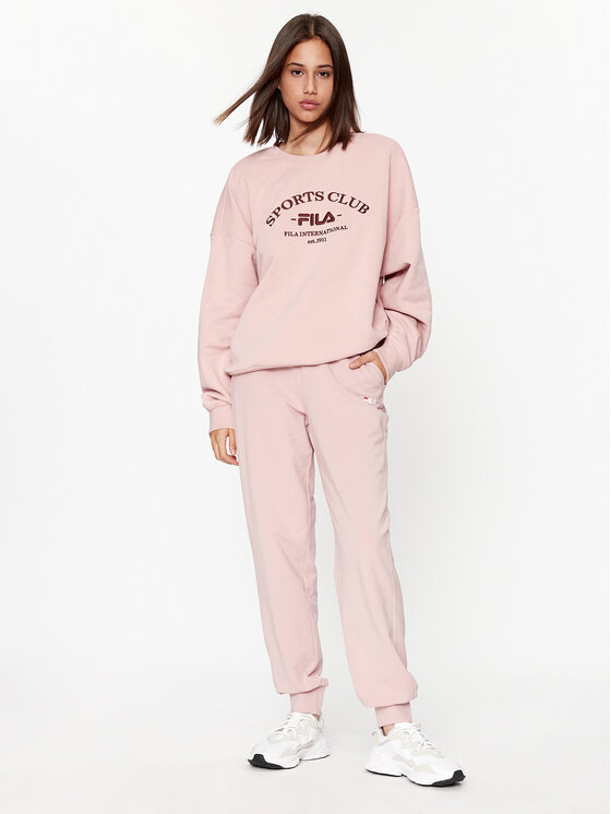 Fila Fila Суитшърт FAW0593 Розов Regular Fit