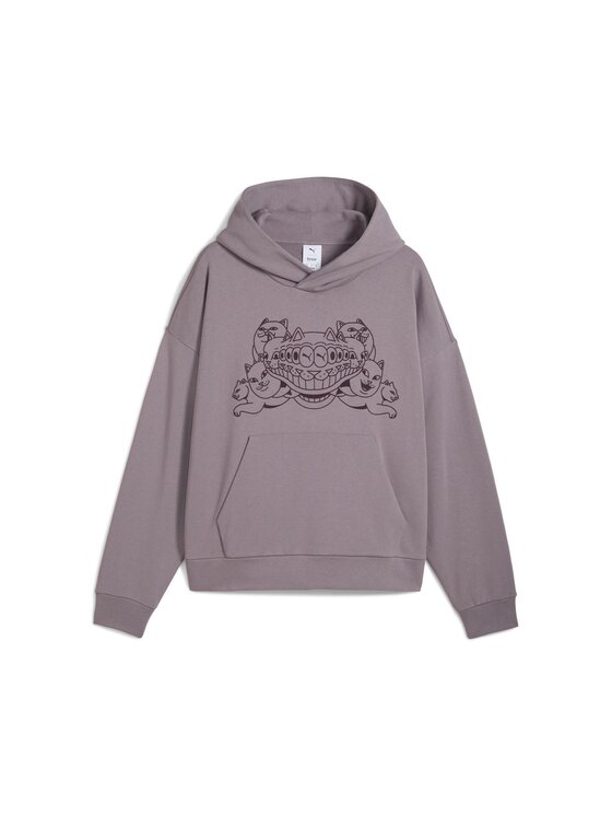 Puma Puma Bluza 632414 Fioletowy Regular Fit
