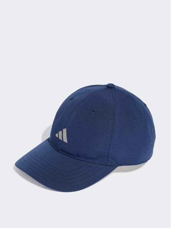 adidas adidas Czapka z daszkiem RUNNING ESSENTIAL CLIMACOOL 6 PANEL BASEBALL Niebieski jasny