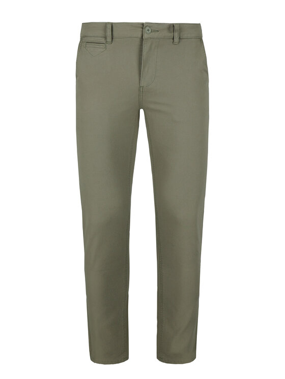 Volcano Volcano Chinosy R-PARKS Zielony Regular Fit