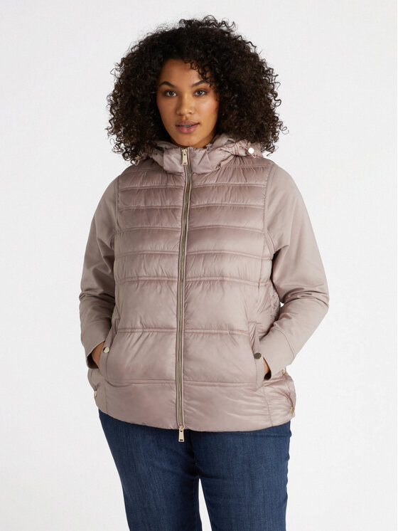 Fiorella Rubino Fiorella Rubino Giubbotto piumino F039L000050N006 Rosa Regular Fit