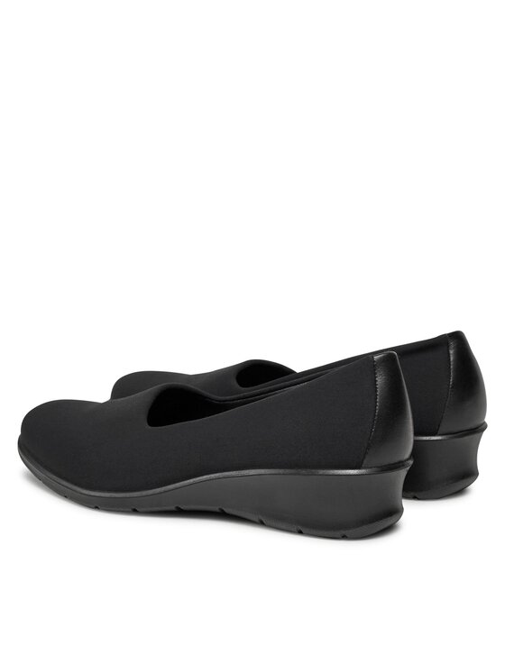 ECCO ECCO Polobotky Felicia 21704351052 Černá