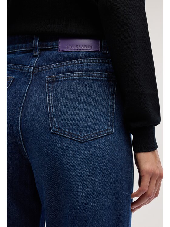 Trussardi Trussardi Jeansy P4169000403N0DR Niebieski Flare Fit