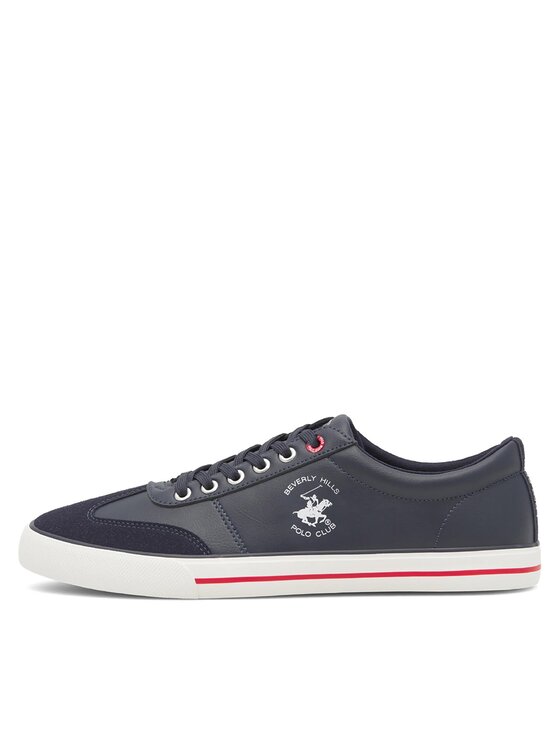 Beverly Hills Polo Club Beverly Hills Polo Club Sneakers aus Stoff M-24MVS5006 Dunkelblau