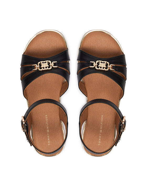 Tommy Hilfiger Tommy Hilfiger Sandály T3A2-34280-0326 M Černá