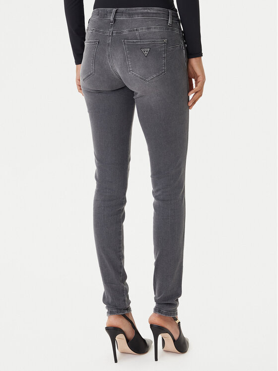 Guess Guess Дънки W2YAJ2 D4PZ2 Сив Skinny Fit
