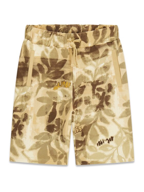 Guess Guess Sportshorts L6GD00 KA6R4 Khakifarben Regular Fit