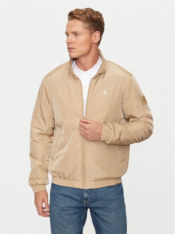 Calvin Klein Jeans Calvin Klein Jeans Geacă Harrington J30J325592 Bej Regular Fit