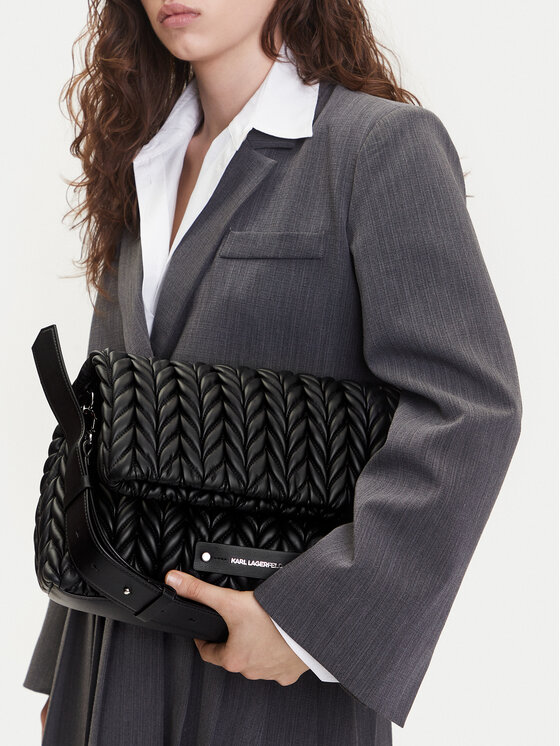 KARL LAGERFELD KARL LAGERFELD Torbica A2W30151 Crna