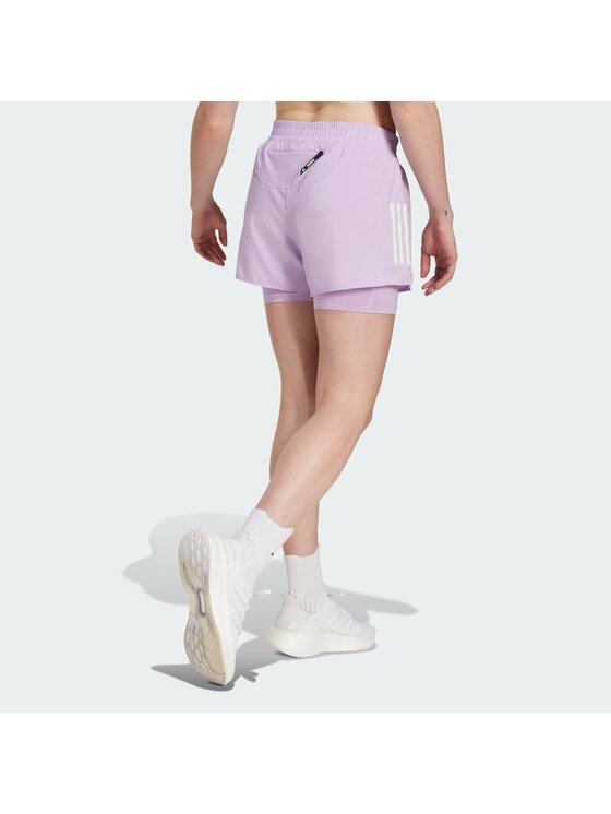 adidas adidas Szorty sportowe 141047 Fioletowy Regular Fit