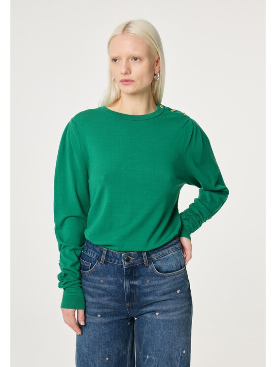 Fabienne Chapot Fabienne Chapot Sweter 6076-1771-175 Zielony Regular Fit
