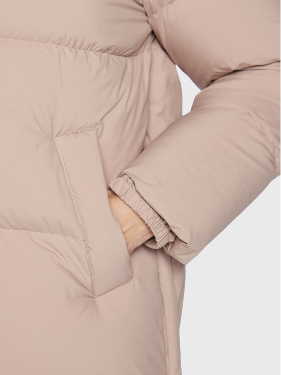 Hetregó Hetregó Pūkinė striukė Beatrix 8M692 22WD10 Smėlio Regular Fit