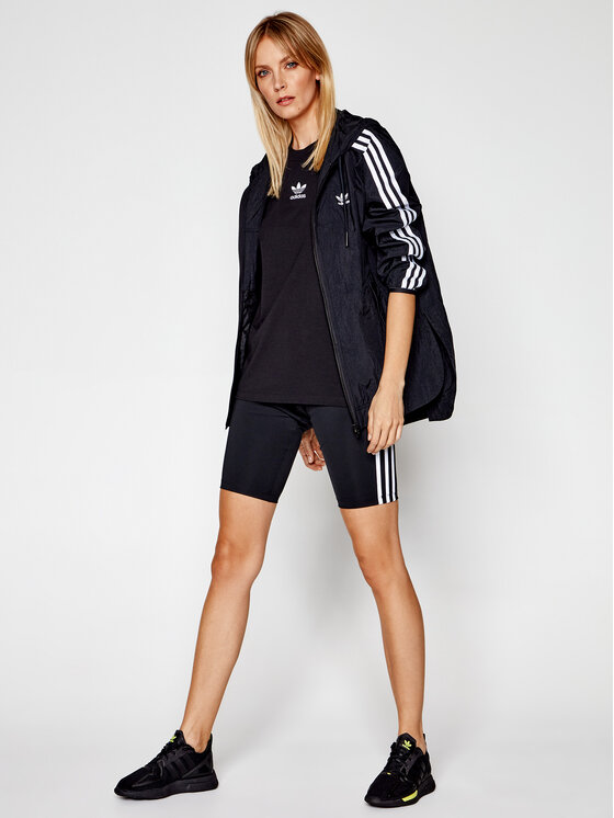 adidas adidas Jakna protiv vjetra Windbreaker GN2780 Crna Loose Fit