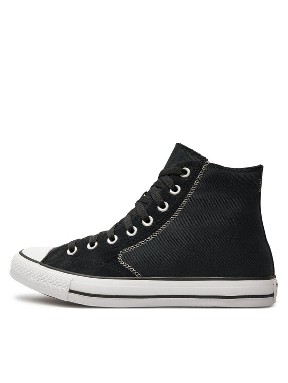 Converse Converse Tenisice Chuck Taylor All Star Mixed Materials A08186C Crna