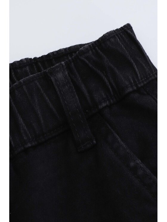 Coccodrillo Coccodrillo Jeansy ZC4123107JCG-021 Czarny Wide Leg