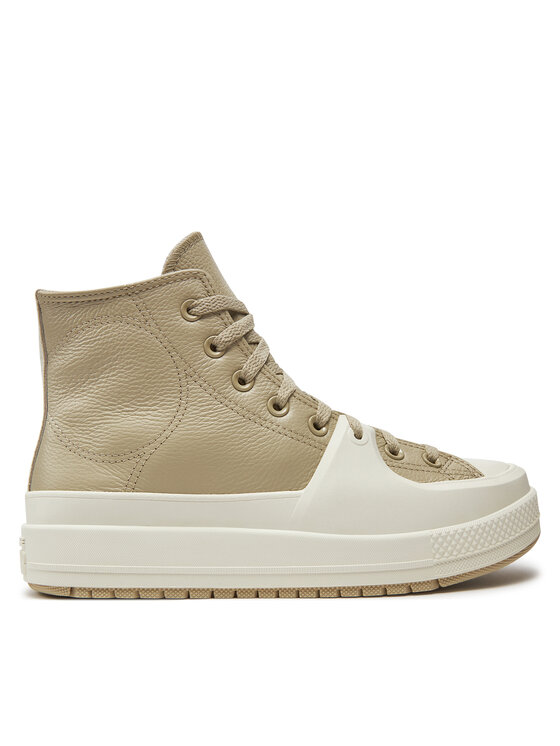 Converse Plátenky Chuck Taylor All Star Construct Leather A06595C Béžová