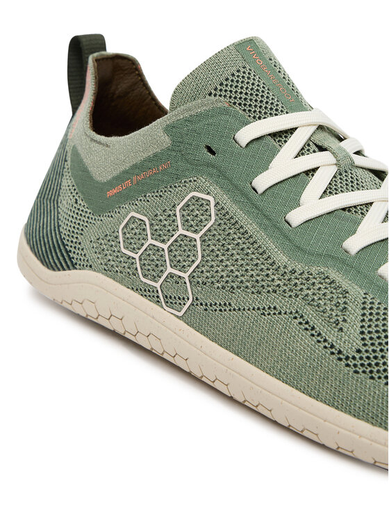 Vivo Barefoot Vivo Barefoot Sneakersy PRIMUS LITE KNIT NATURAL Zielony