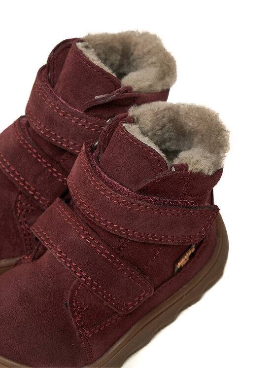 Froddo Froddo Zimske čizme Zeru Tex Furry Barefoot G2110149-5 M Crvena