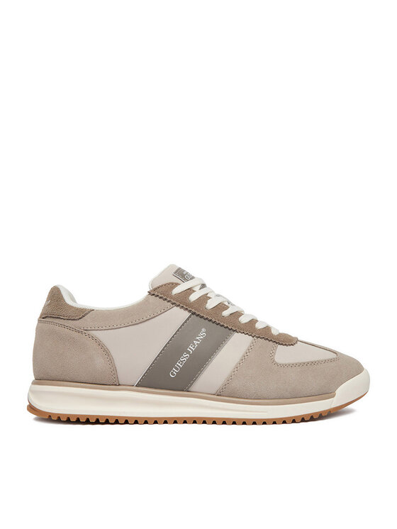 Guess Jeans Sneakersy EO-DELAND-01 WE Sivá