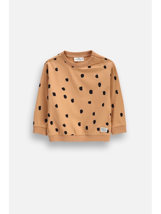 Coccodrillo Coccodrillo S dlouhým rukávem ZC6143101SUN-002 Béžová Regular Fit