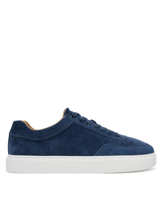 Calvin Klein Calvin Klein Sneakersy Clean Cup Low Laceup Oxf Su HM0HM01880 Granatowy