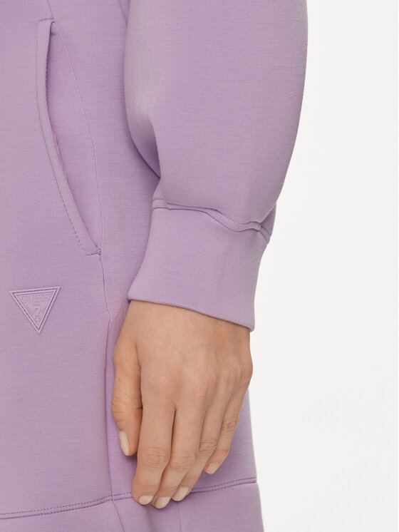 Guess Guess Суитшърт Cindra V3BQ15 K7UW2 Виолетов Regular Fit