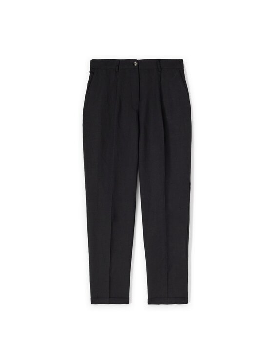 Motivi Motivi Pantaloni di tessuto P293Q003953N033 Nero Regular Fit