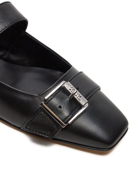 KARL LAGERFELD KARL LAGERFELD Baleriinad Konnie KL40186 Must