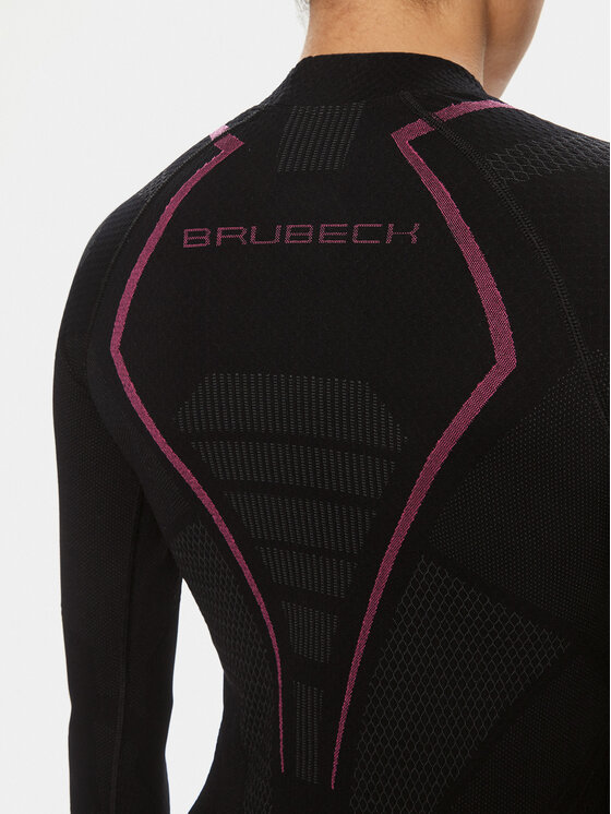Brubeck Brubeck Termoaktyvus apatinis trikotažas, viršus LS1310W Juoda Slim Fit