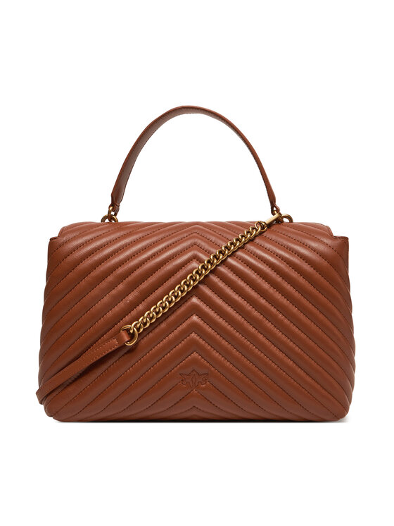 PINKO PINKO Torbica Love Lady Puff Big Cl 100042 A0GK L84Q Smeđa