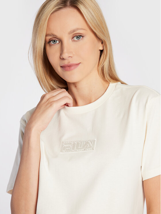 Fila T shirt Braila FAW0257 Beige Regular Fit