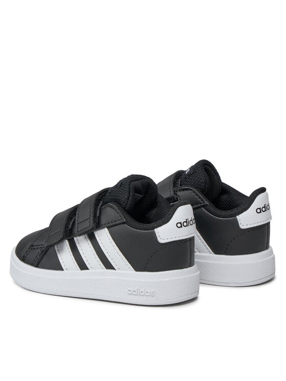 adidas adidas Sneakersy Grand Court Lifestyle Hook and Loop Shoes GW6523 Černá