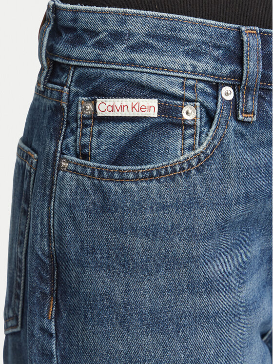 Calvin Klein Jeans Calvin Klein Jeans Jeansy 90s LV047H722G Granatowy Straight Fit