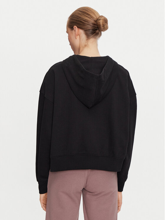 4F 4F Μπλούζα 4FWAW24TSWSF1306 Μαύρο Regular Fit