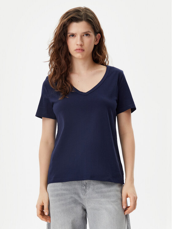 Gap Gap T-shirt 740140-06 Tamnoplava Regular Fit