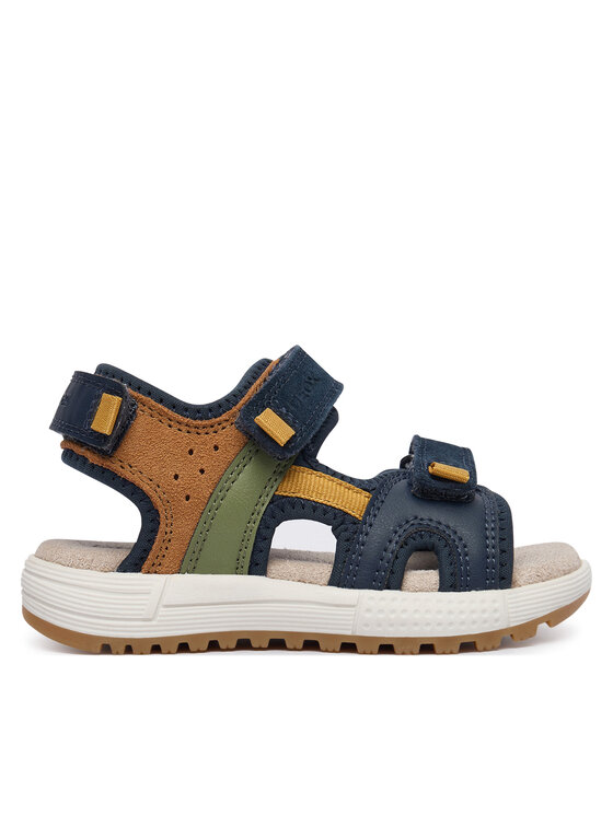 Geox Sandały J Sandal Alben Boy J35AVA 01522 CF42Q M Granatowy